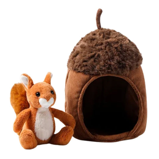 McHugs Oak Squirrel House 18cm Plush