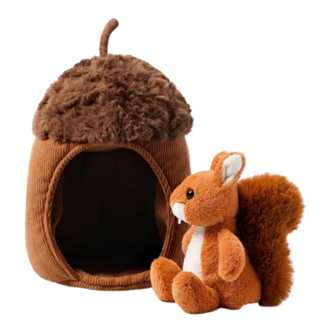 McHugs Oak Squirrel House 18cm Plush