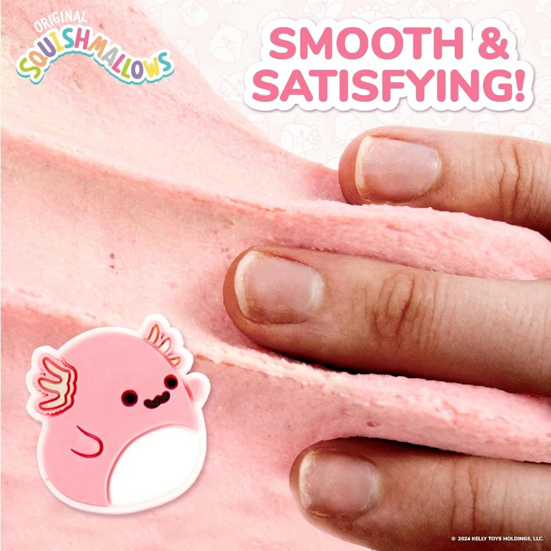 Squishmallows Premium Cloud Slime Archie The Axolotl