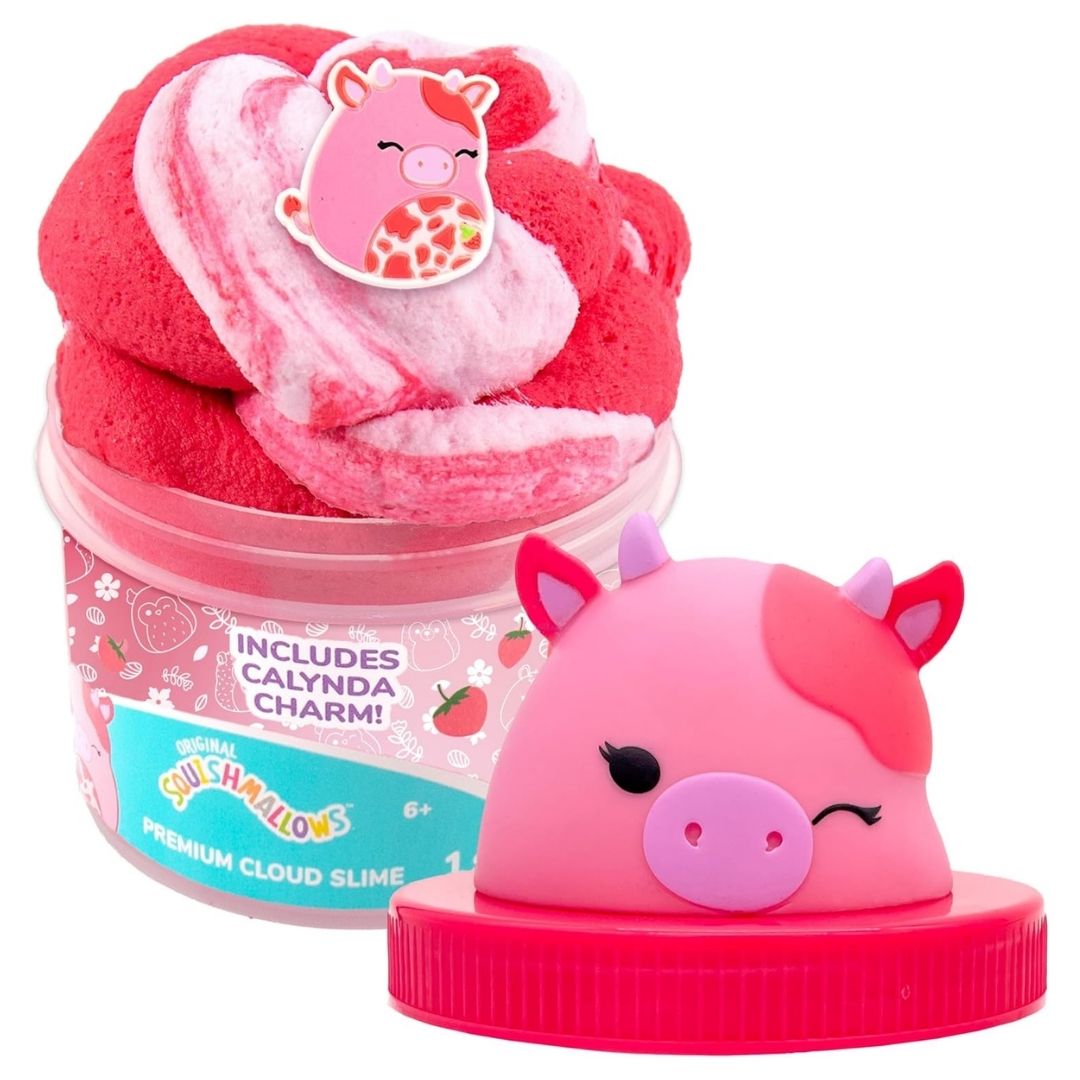 Squishmallows Premium Cloud Slime Calynda The Cow