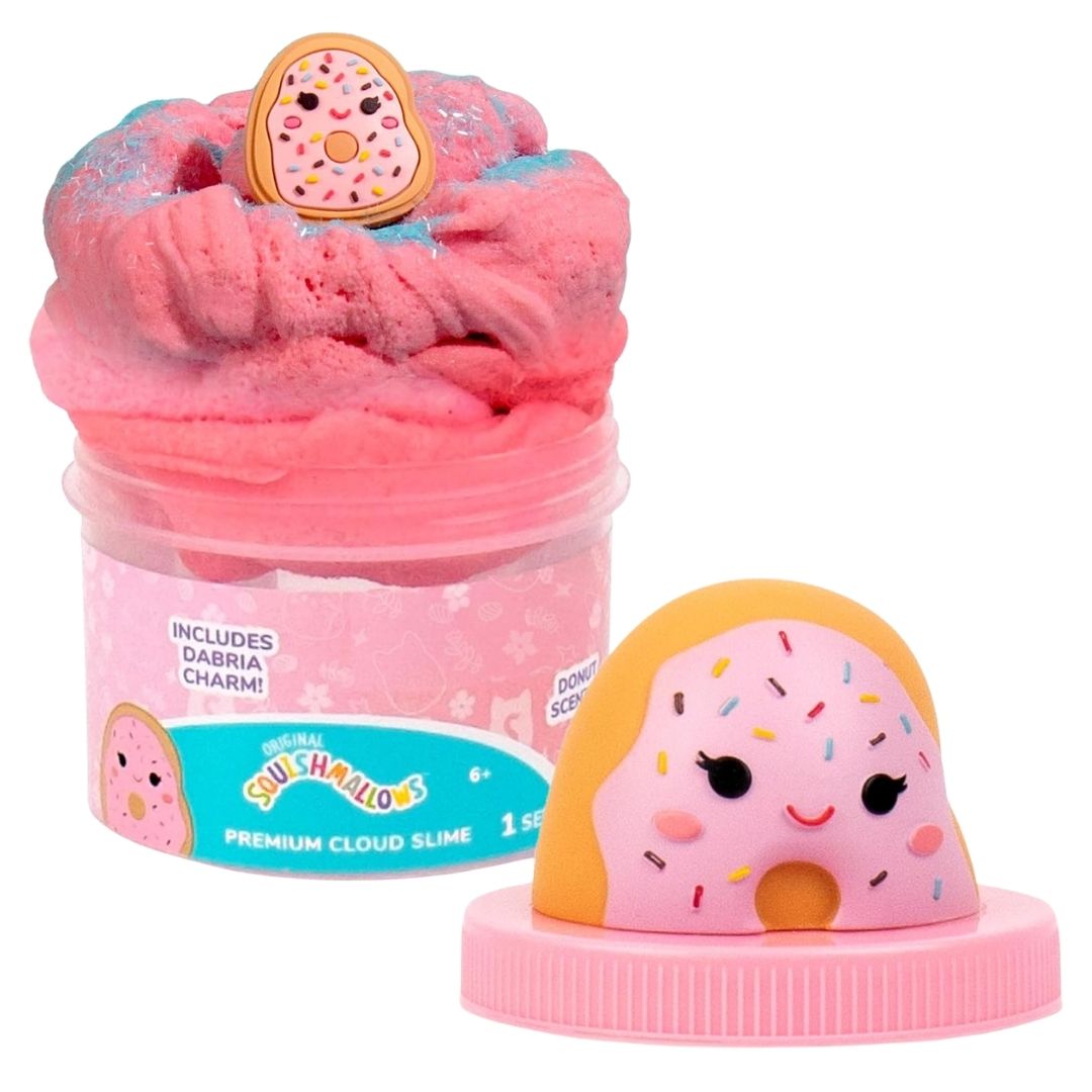 Squishmallows Premium Cloud Slime Dabria The Donut