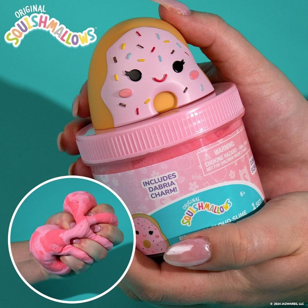 Squishmallows Premium Cloud Slime Dabria The Donut