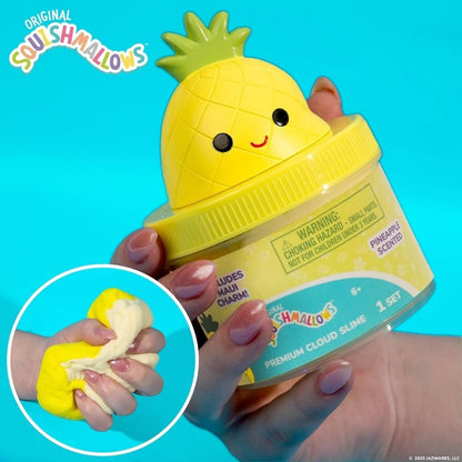 Squishmallows Premium Cloud Slime Maui The Pineapple