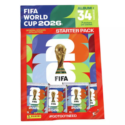 FIFA World Cup 2026 Sticker Collection Starter Pack