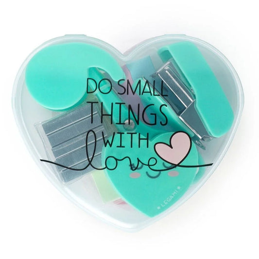Legami Mini Stationery Set Heart
