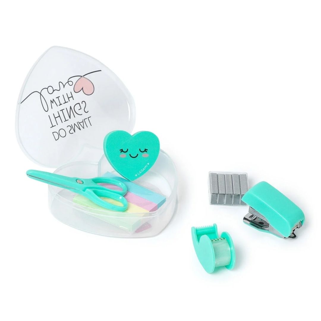 Legami Mini Stationery Set Heart