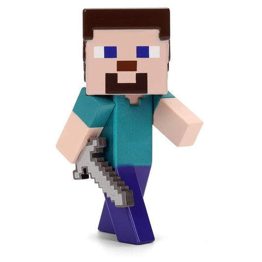 Jada 2.5 Inch Metalfigs Minecraft Steve with Sword