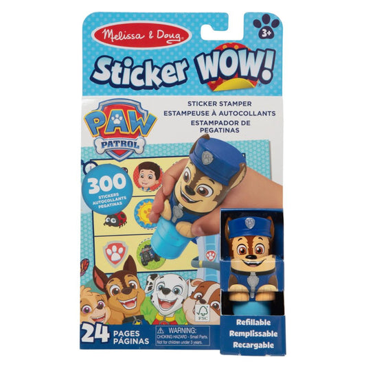 Melissa & Doug Sticker Wow Activity Pad & Stamper Paw Patrol Chase