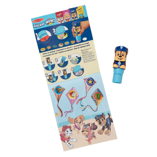 Melissa & Doug Sticker Wow Activity Pad & Stamper Paw Patrol Chase