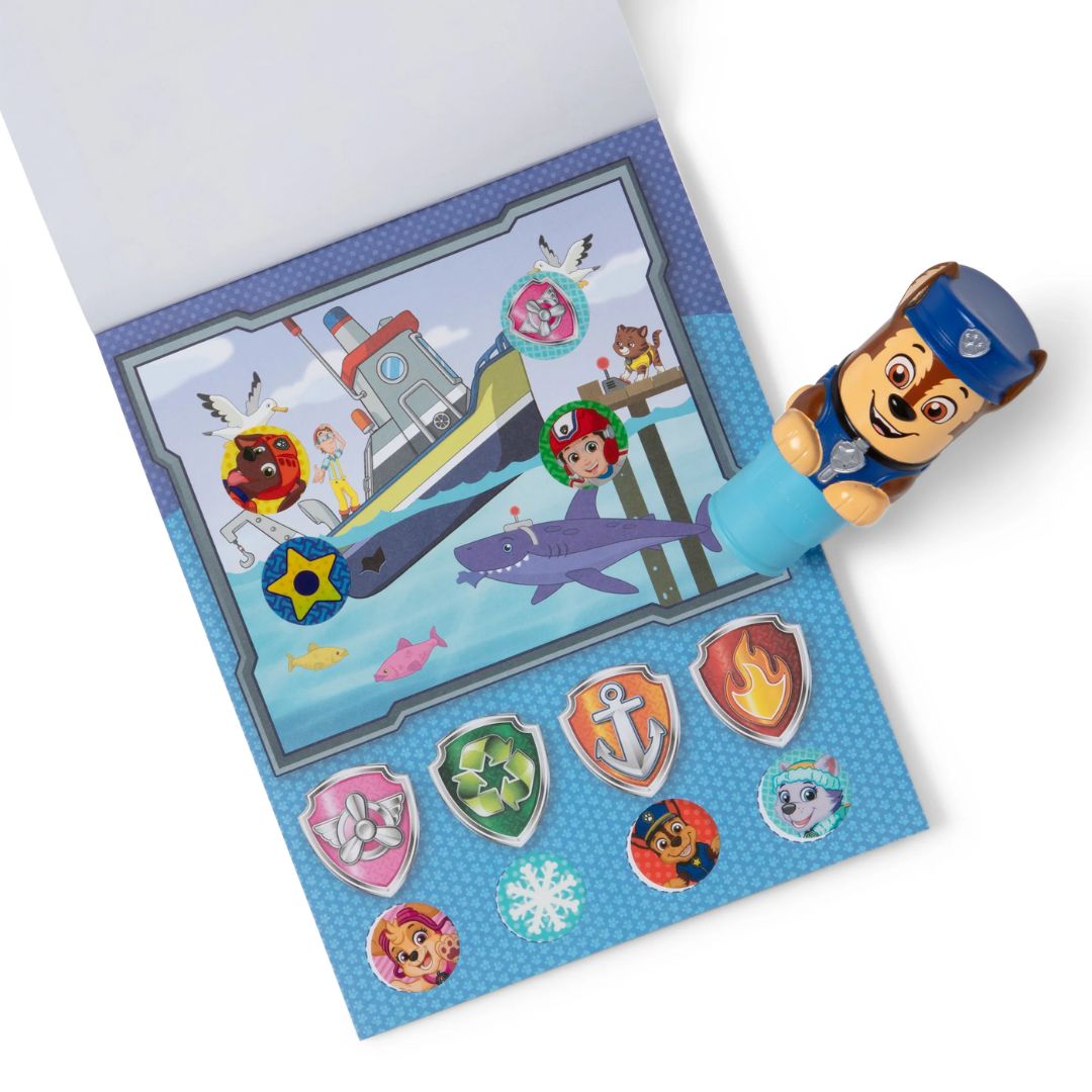 Melissa & Doug Sticker Wow Activity Pad & Stamper Paw Patrol Chase