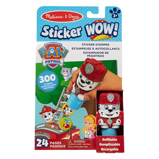 Melissa & Doug Sticker Wow Activity Pad & Stamper Paw Patrol Marshall