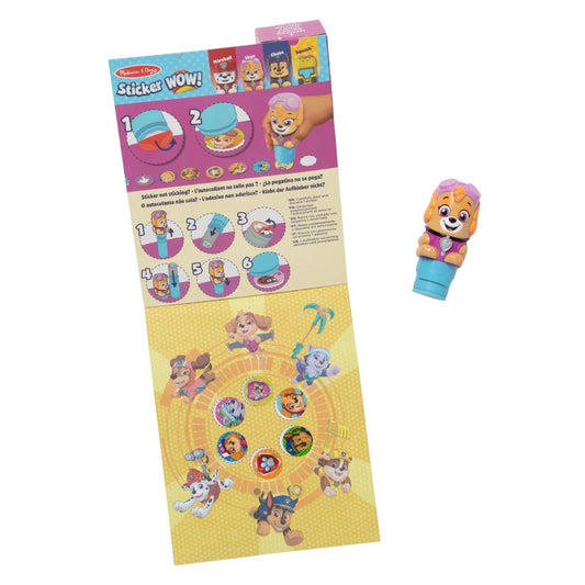 Melissa & Doug Sticker Wow Activity Pad & Stamper Paw Patrol Skye