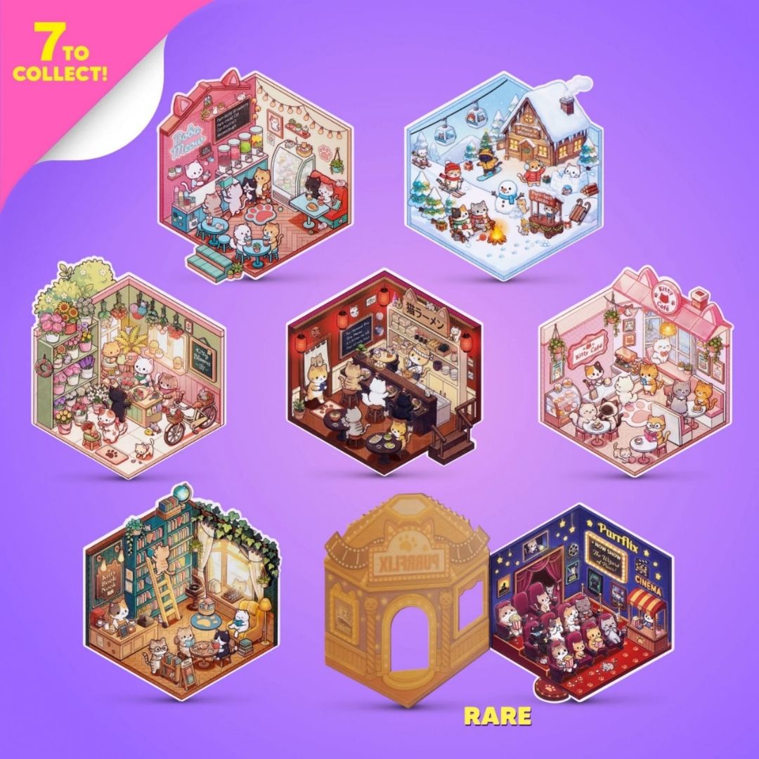 Zuru Sticker Therapy Kawaii Kitties