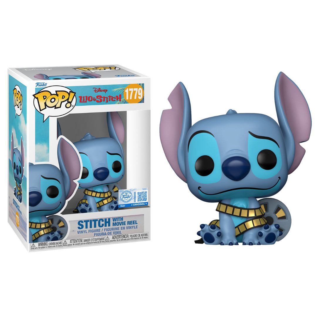 Pop! Vinyl - Disney Lilo & Stitch - Stitch with Movie Reel 1779