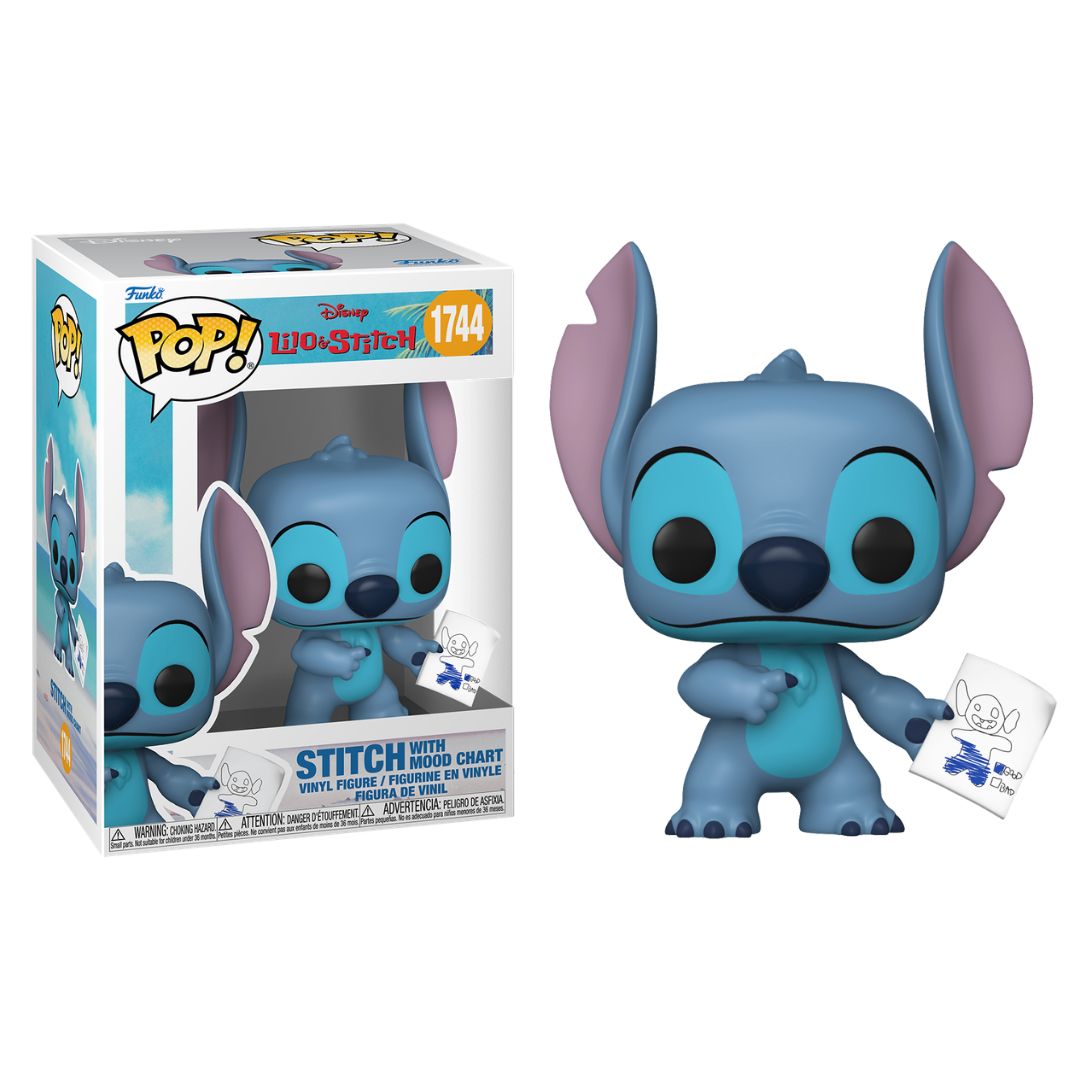 Pop! Vinyl - Disney Lilo & Stitch - Stitch with Mood Chart 1744