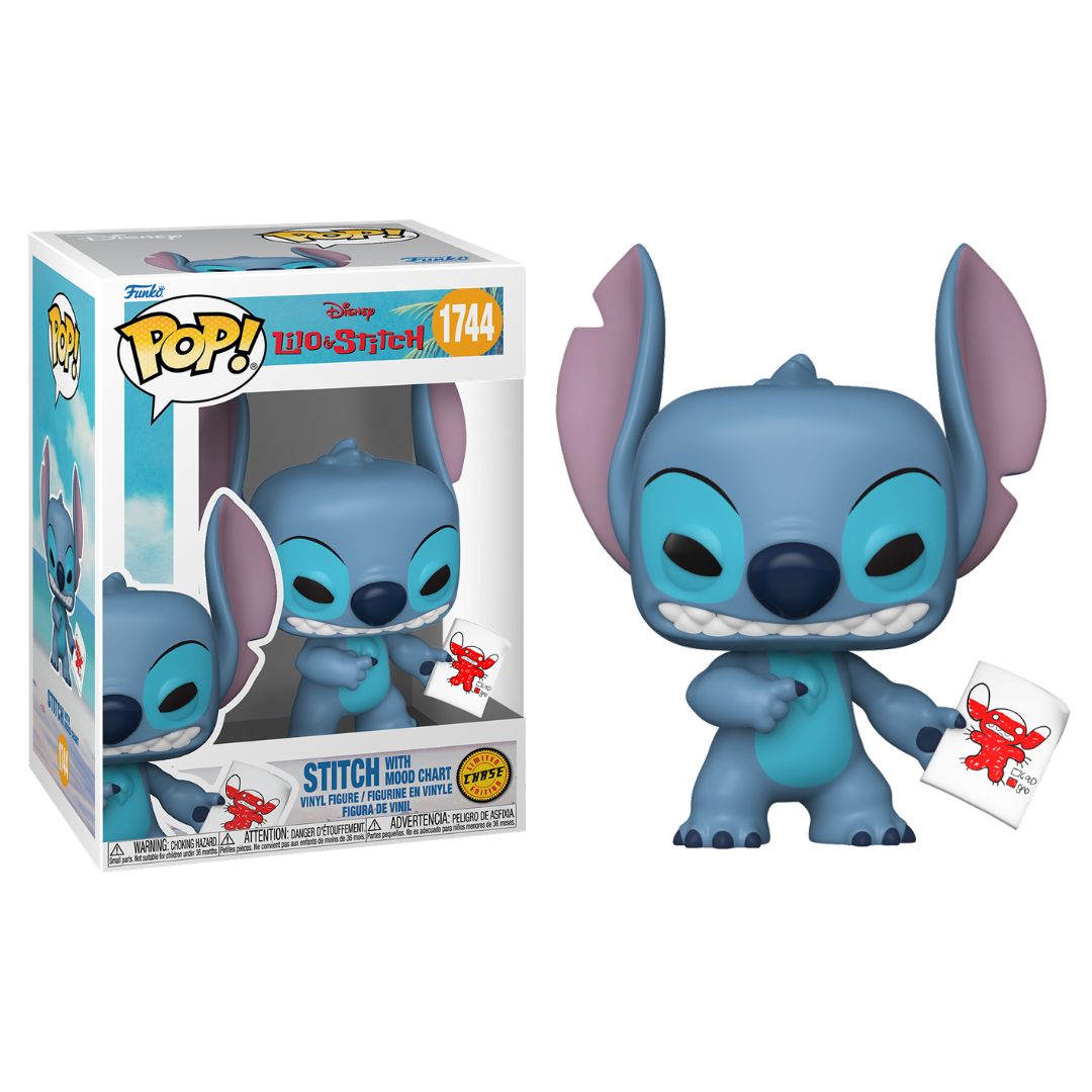 Pop! Vinyl - Disney Lilo & Stitch - Stitch with Mood Chart 1744 Chase