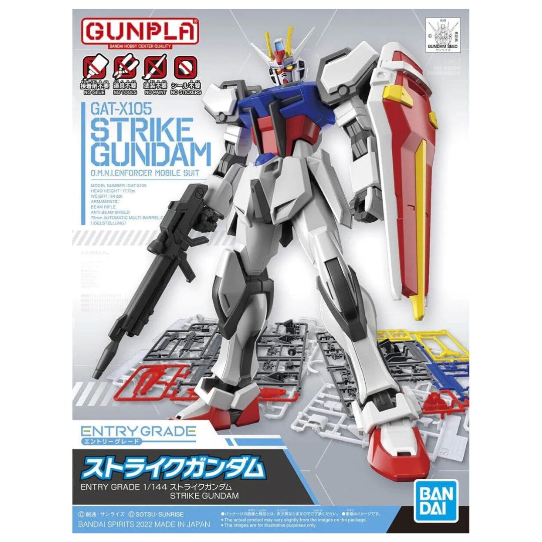 Gunpla Entry Grade 1/144 Strike Gundam