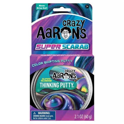 Crazy Aaron's Thinking Putty Super Scarab