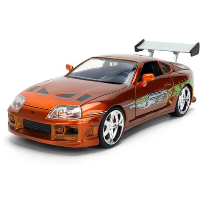 Fast & Furious 1:24 Diecast Brian's Toyota Supra (Color Brush Finish)