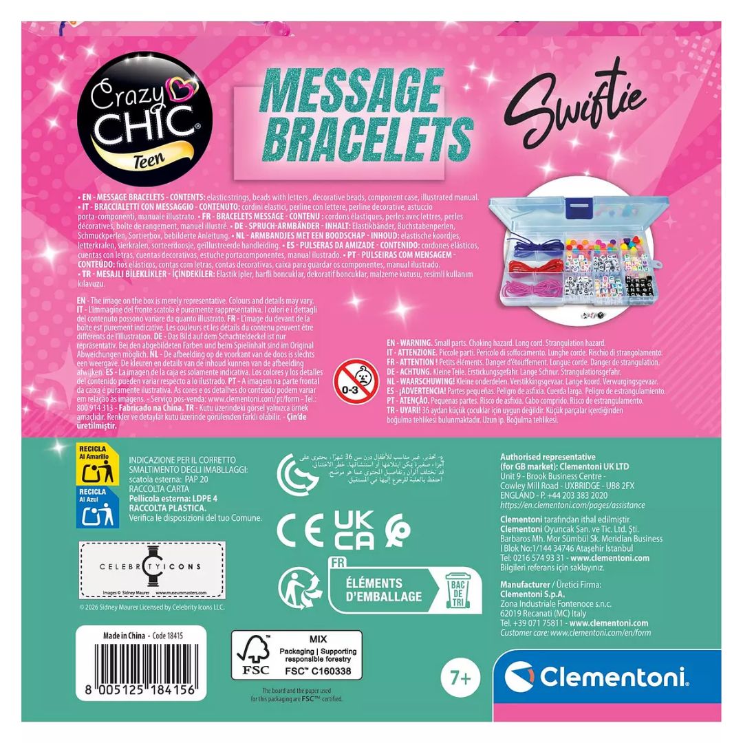 Crazy Chic Swiftie Message Bracelets