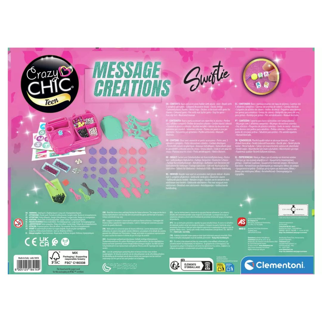 Crazy Chic Swiftie Message Creations