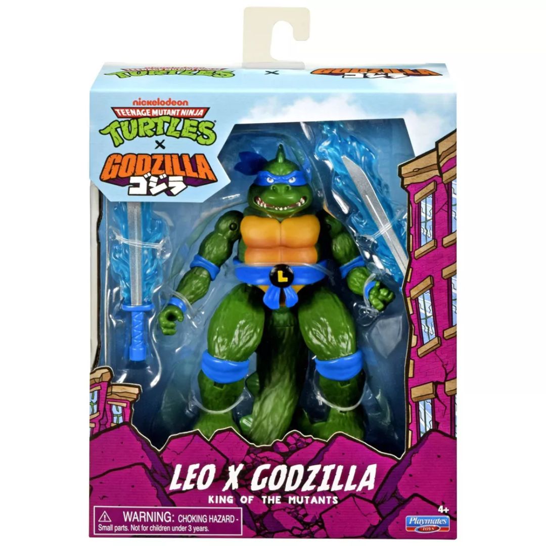 Teenage Mutant Ninja Turtles X Godzilla Leo X Godzilla