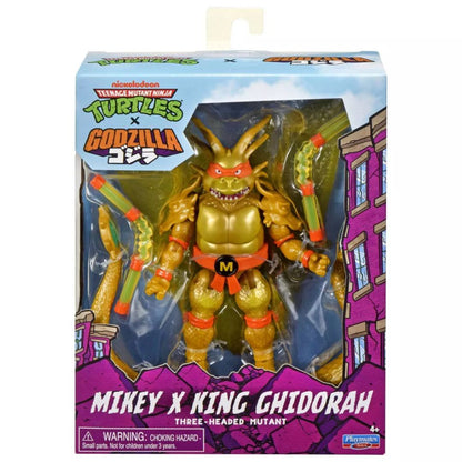 Teenage Mutant Ninja Turtles X Godzilla Mikey X King Ghidorah
