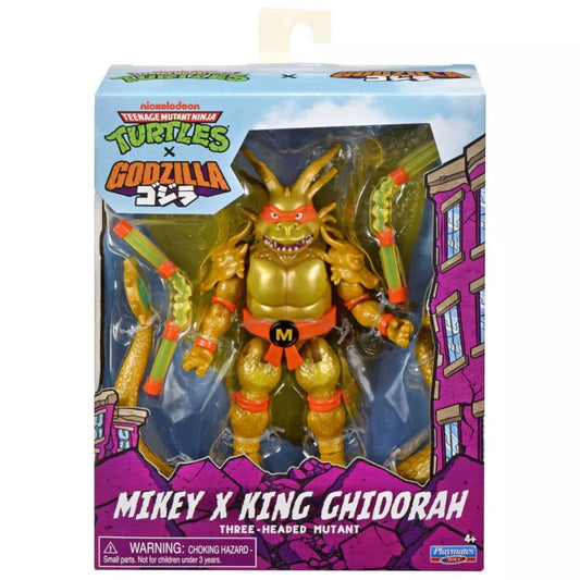 Teenage Mutant Ninja Turtles X Godzilla Mikey X King Ghidorah