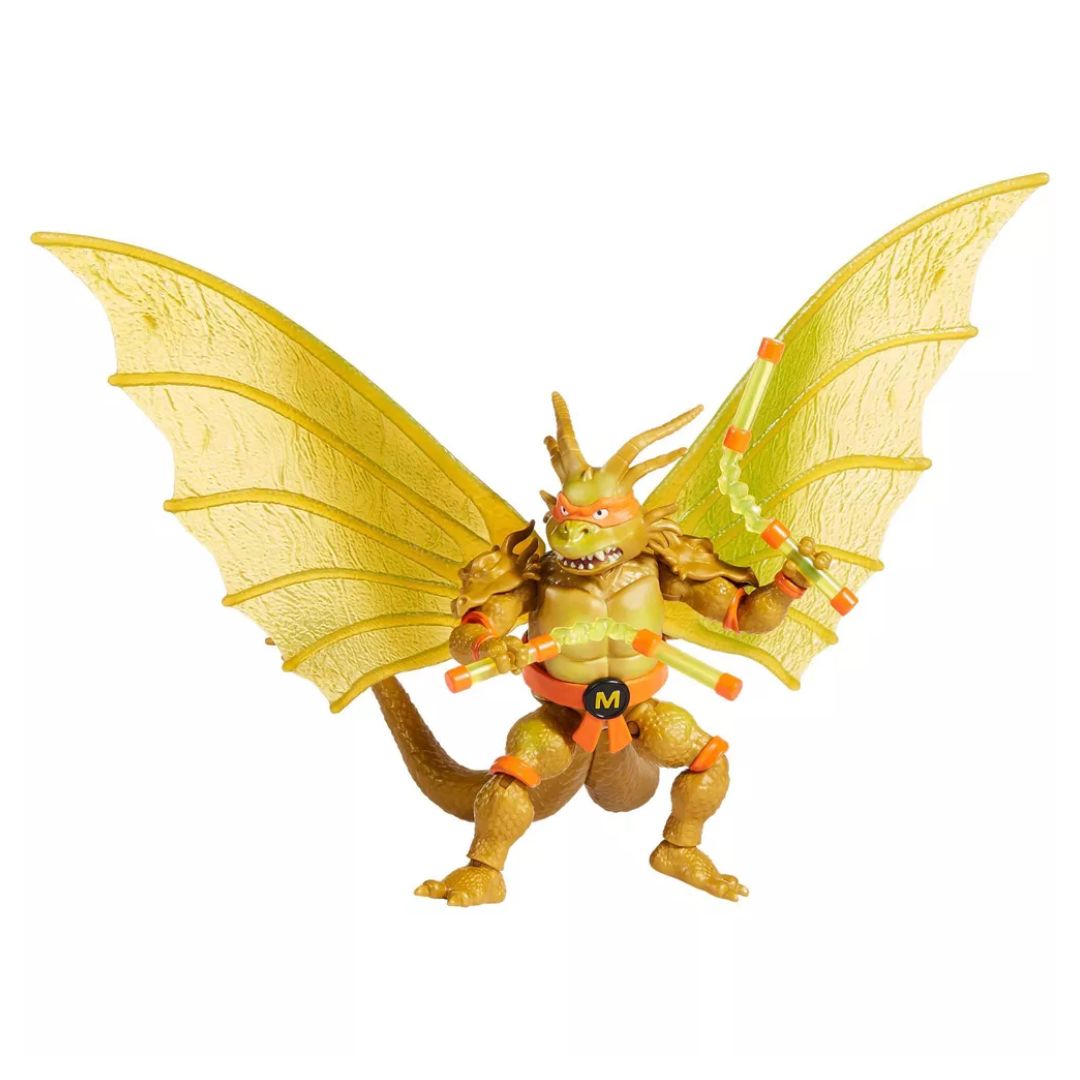 Teenage Mutant Ninja Turtles X Godzilla Mikey X King Ghidorah