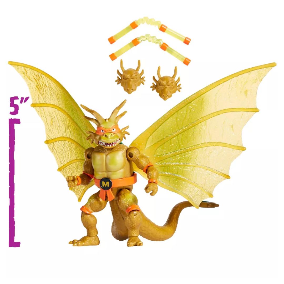 Teenage Mutant Ninja Turtles X Godzilla Mikey X King Ghidorah