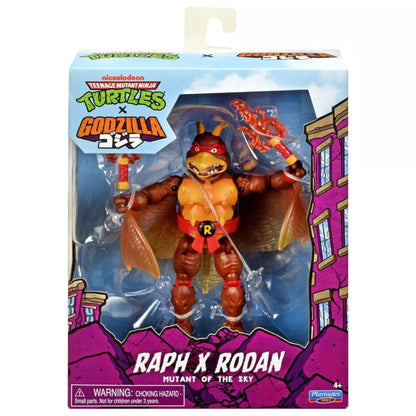 Teenage Mutant Ninja Turtles X Godzilla Raph X Rodan