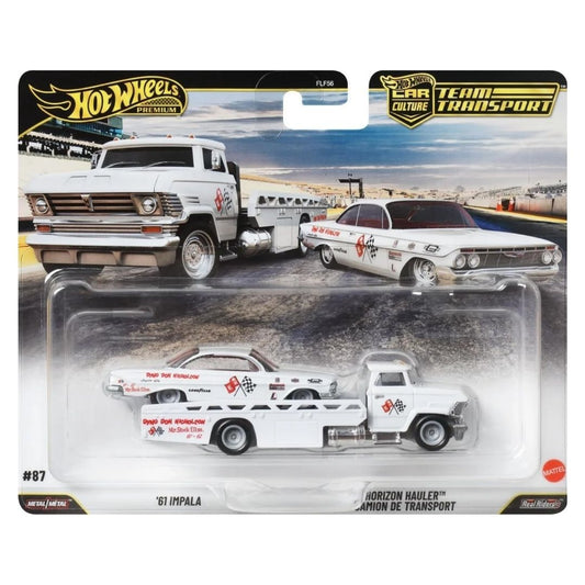 Hot Wheels Premium Car Culture Team Transport '61 Impala & Horizon Hauler
