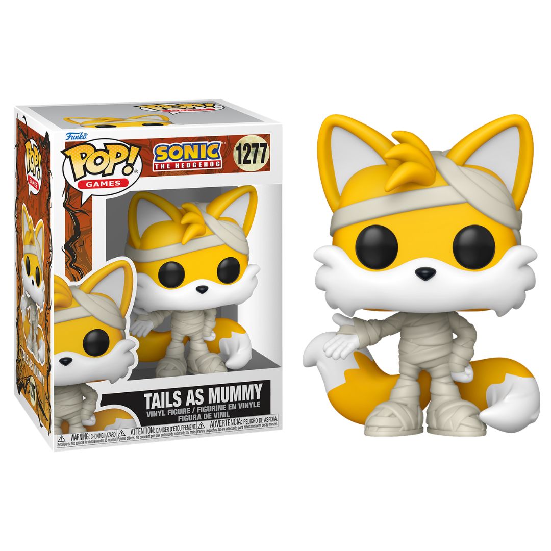 Pop! Vinyl - Sonic The Hedgehog - Tails as Mummy 1277