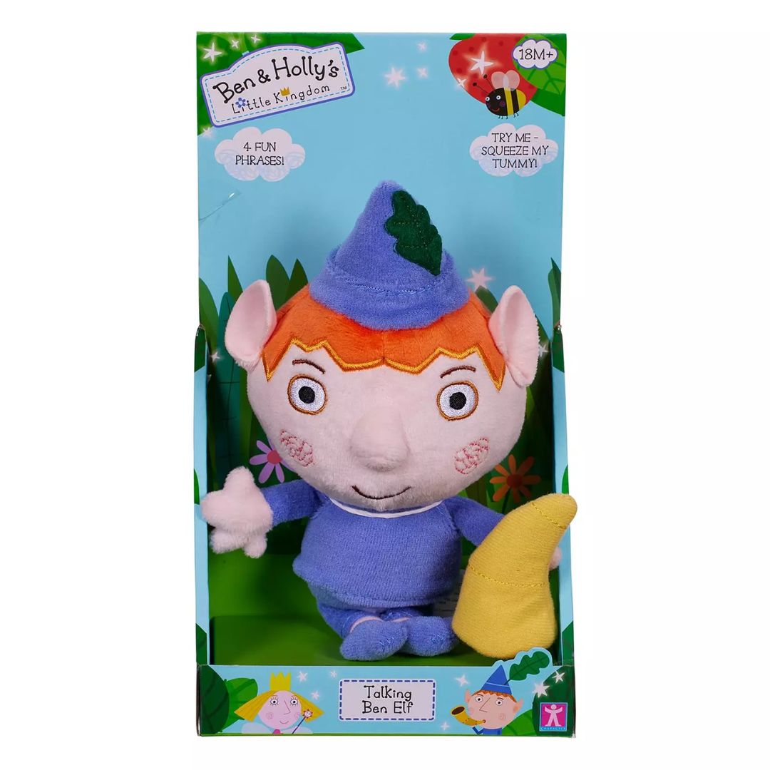 Ben & Holly 7 Inch Talking Ben Elf Plush