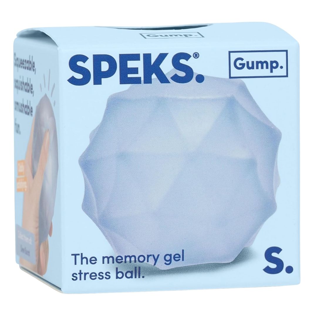 Speks. Gump Surface Memory Gel Stress Ball - Dew Burst