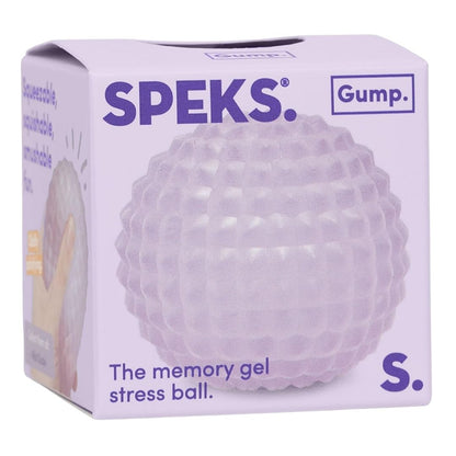 Speks. Gump Surface Memory Gel Stress Ball - Mist Scale