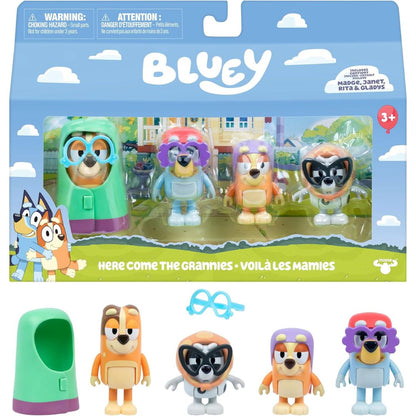 Bluey Here Come The Grannies 4 Pack