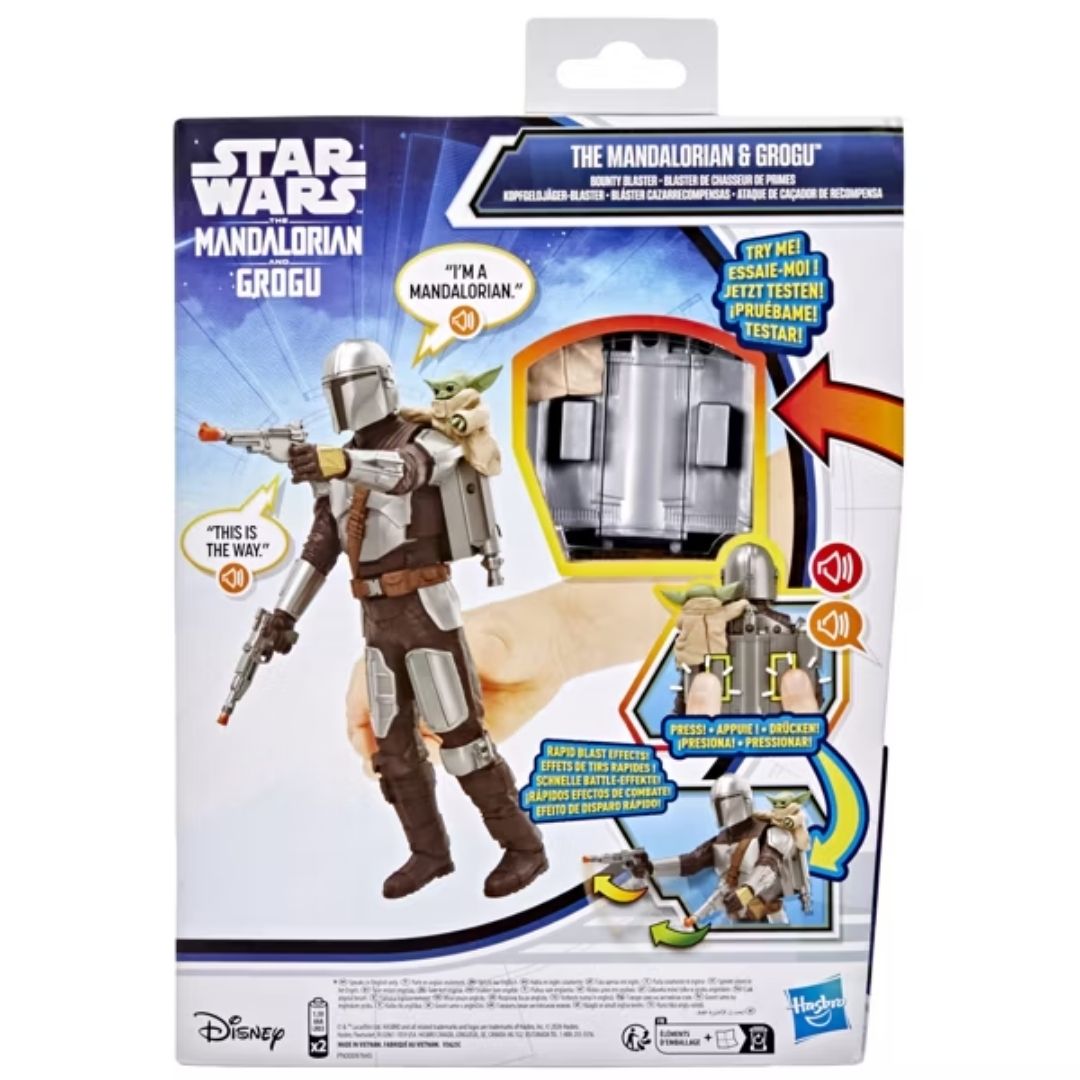 Star Wars The Mandalorian And Grogu Bounty Blaster Action Figure