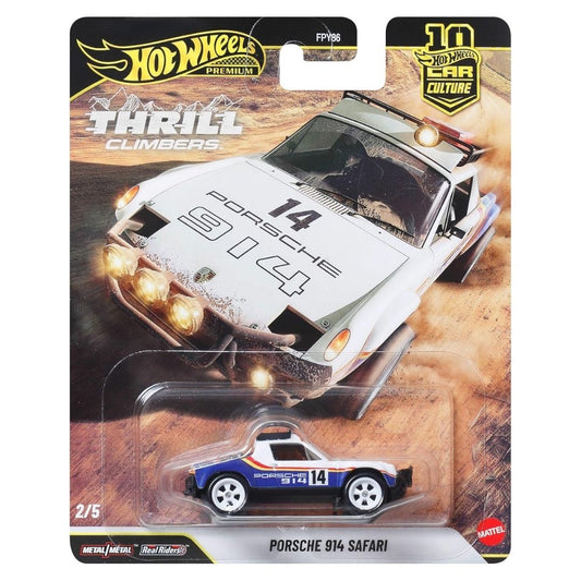 Hot Wheels Premium Car Culture Thrill Climbers Porsche 914 Safari
