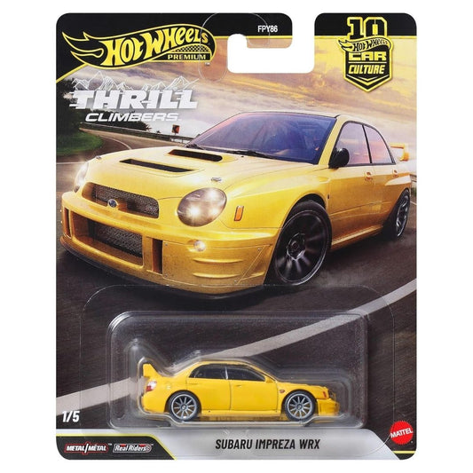 Hot Wheels Premium Car Culture Thrill Climbers Subaru Impreza WRX