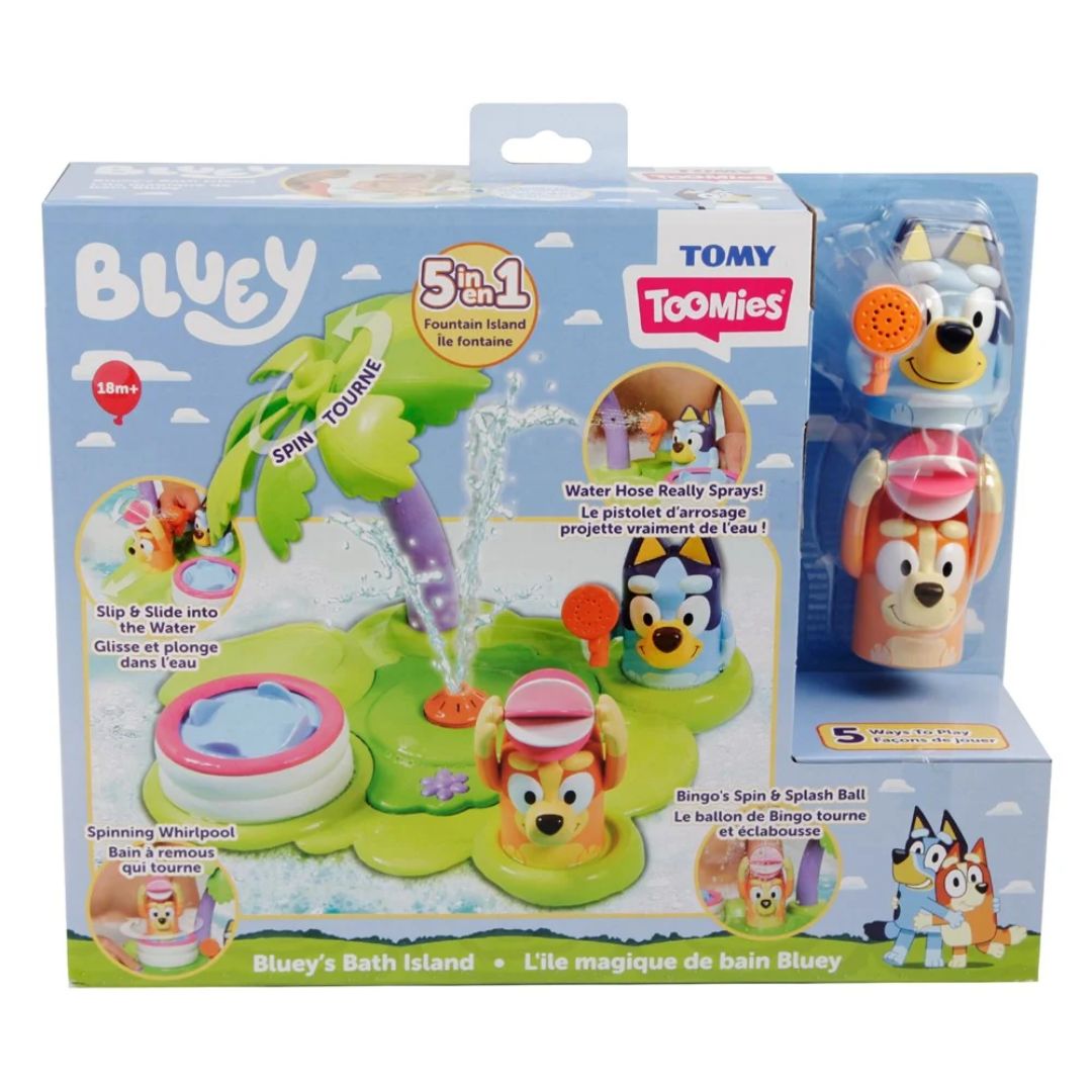 Tomy Toomies Bluey Bath Island