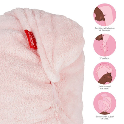 Legami Hair Turban Towel Kitty