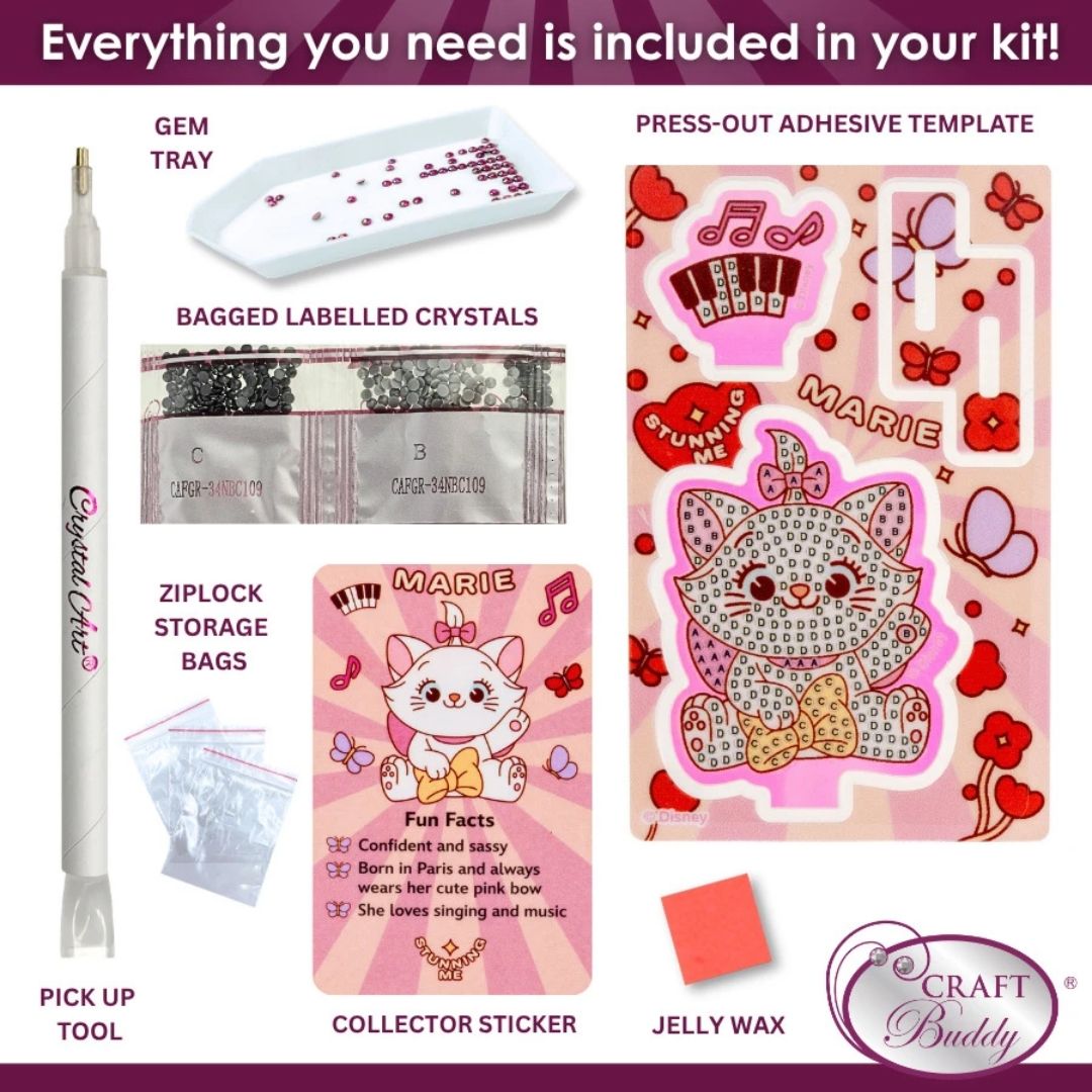 Crystal Art Hidden Treasures Disney Cuddle Crew