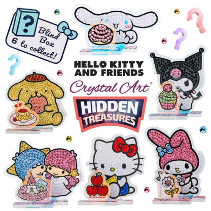 Crystal Art Hidden Treasures Hello Kitty and Friends