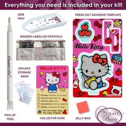 Crystal Art Hidden Treasures Hello Kitty and Friends