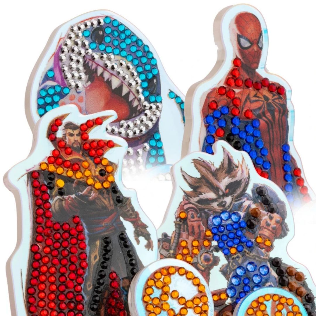 Crystal Art Hidden Treasures Marvel Rivals