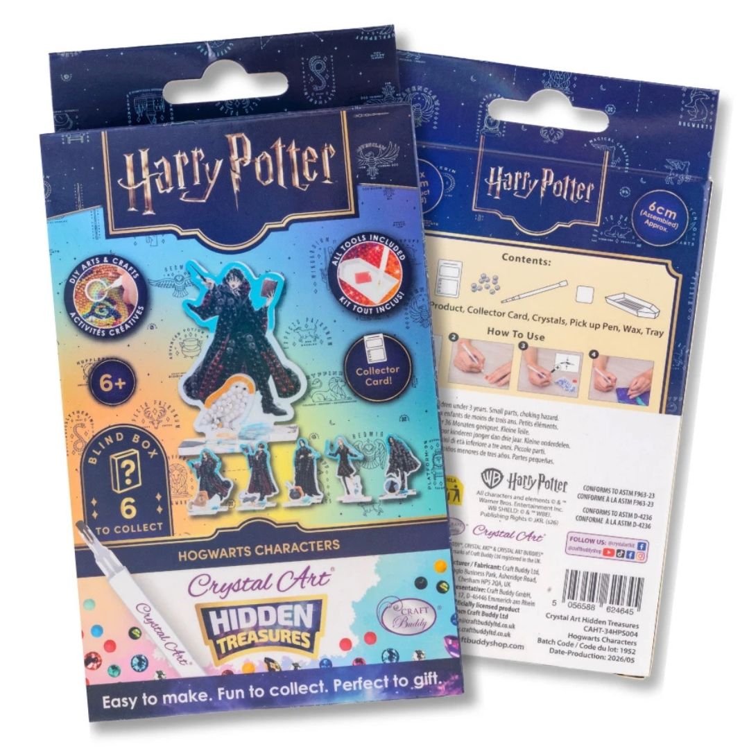 Crystal Art Hidden Treasures Harry Potter Hogwarts Characters