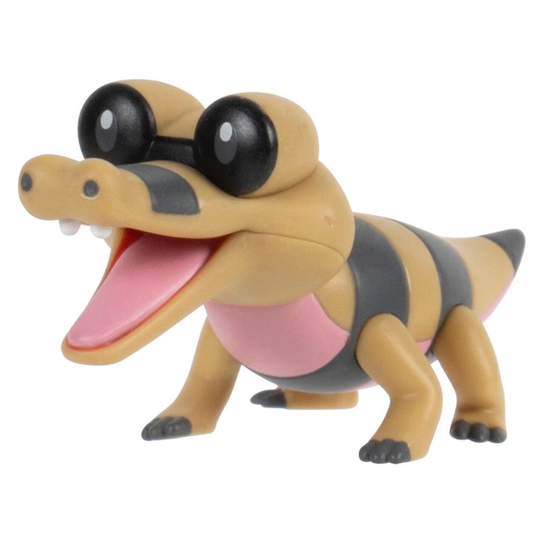 Pokemon Battle Figure Set - Treecko Pidgeotto Sandile