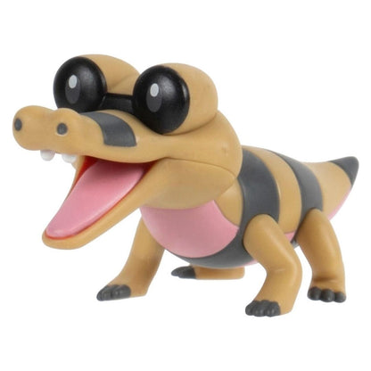 Pokemon Battle Figure Set - Treecko Pidgeotto Sandile