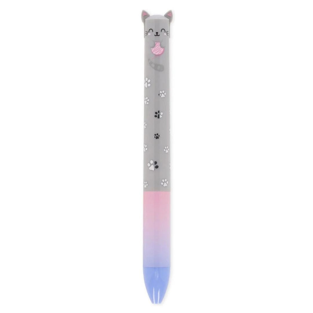 Legami Two-Colour Ballpoint Pen Kitty